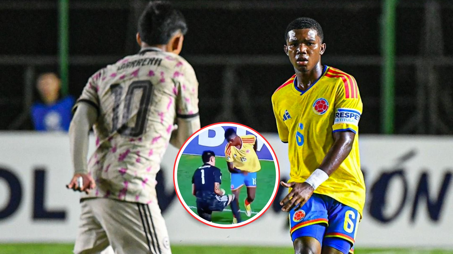 Gracias al penal más insólito de todos, la selección Colombia sub-17 le pudo ganar a Chile