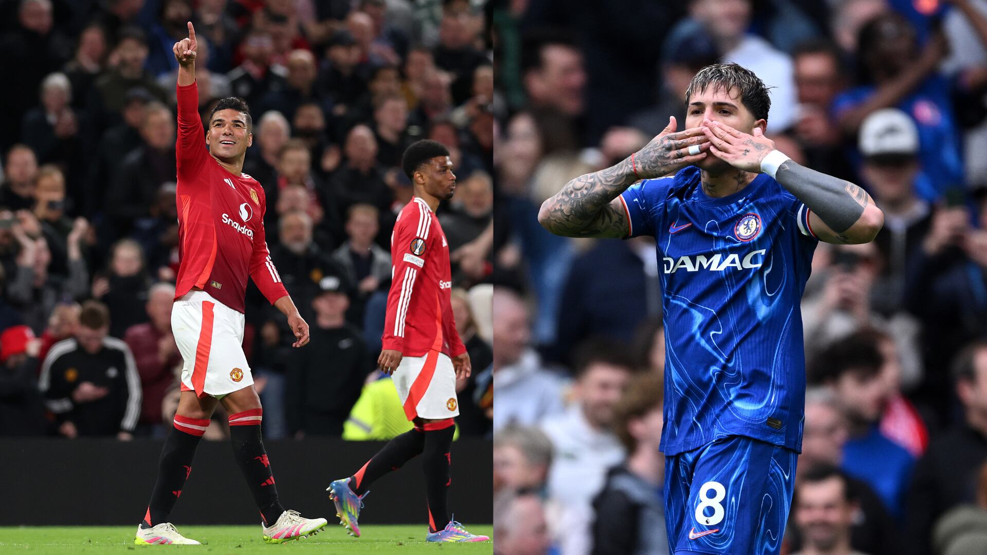 Chelsea y Manchester United - Fotos: Getty