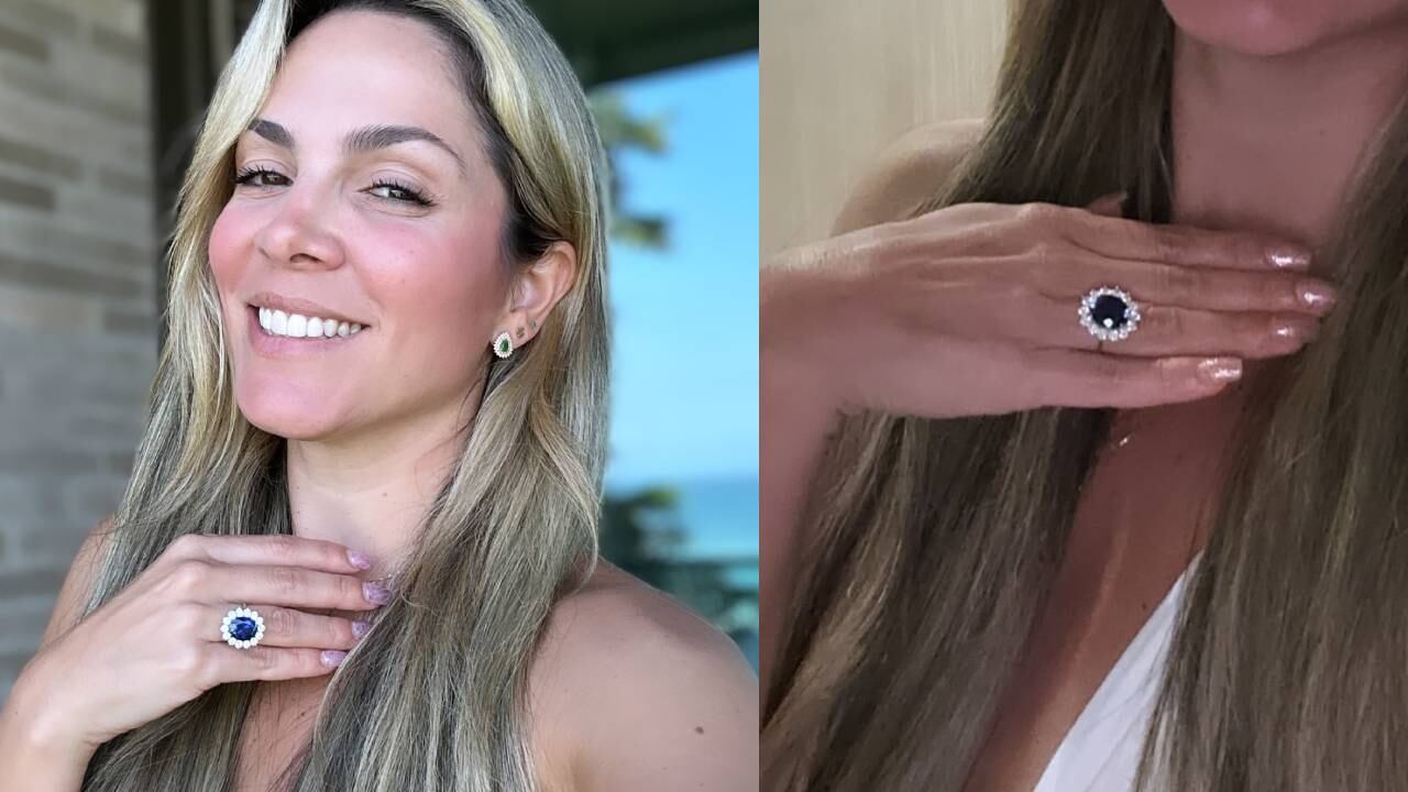 Mabel Cartagena recibió una réplica del anillo de compromiso de Lady Di