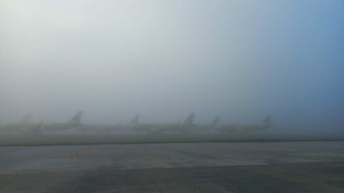 Vuelos afectados por niebla en el aeropuerto José María Córdova