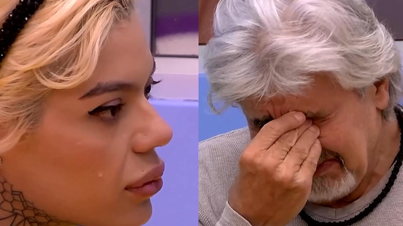 Melissa Gate y don Mauricio tuvieron una conversación en la que las lágrimas y las risas dijeron presente