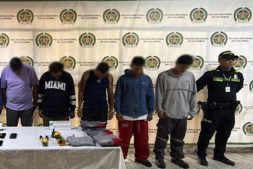 Capturan a nueve personas por robar cable de cobre que afectaba la conectividad en Antioquia