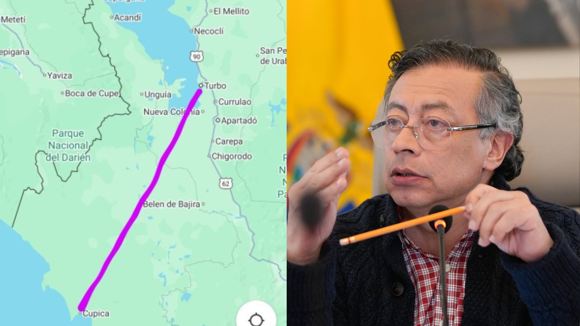 Tren interoceánico de Petro
