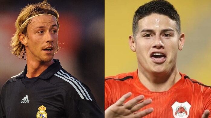 Guti y James Rodríguez