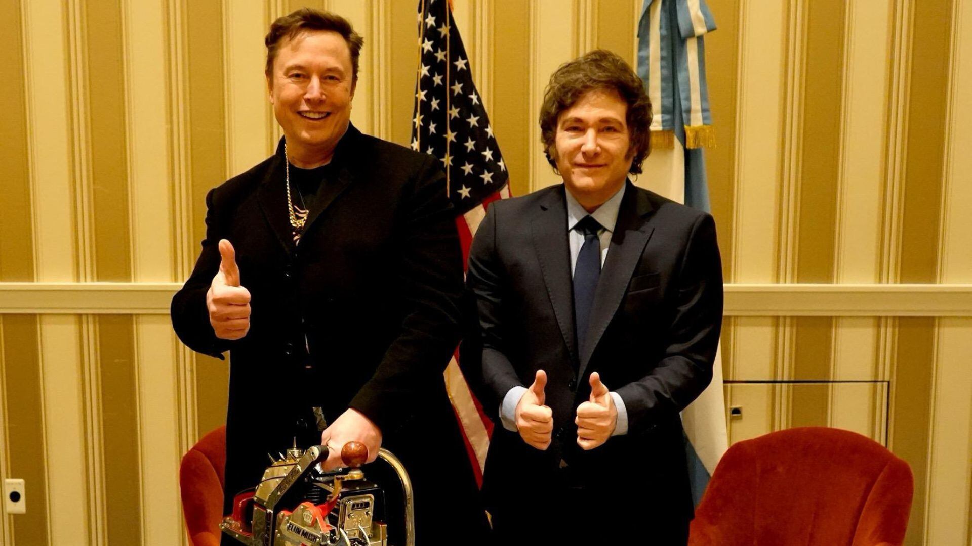 Musk y Milei
