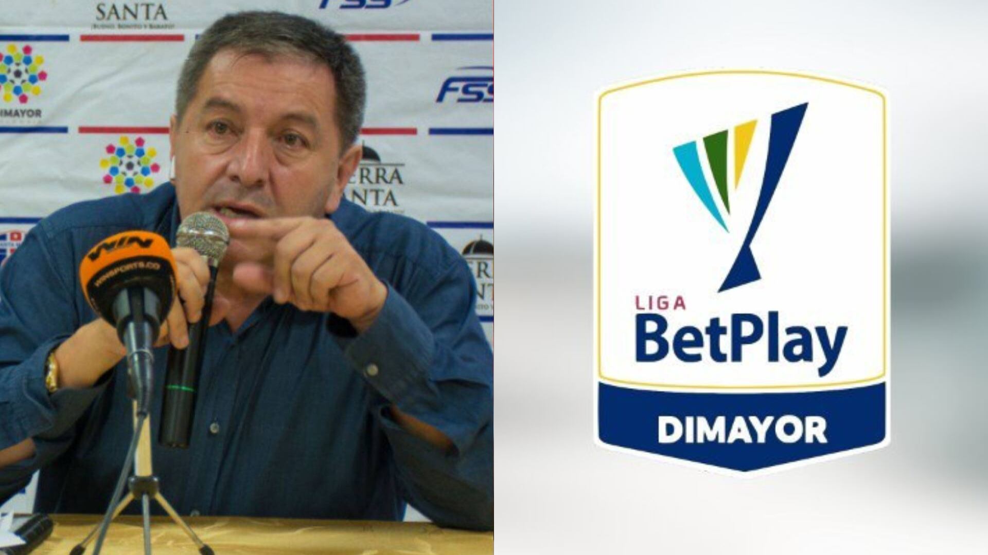 Eduardo Méndez y la Liga BetPlay - Fotos: Redes sociales