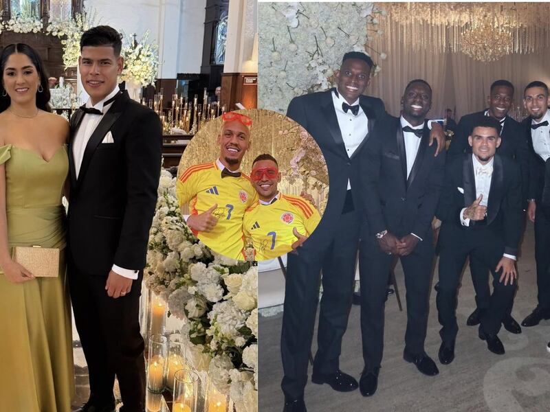 Las fotos de la boda de Luis Díaz: figuras del fútbol y vallenato en una noche inolvidable para el guajiro