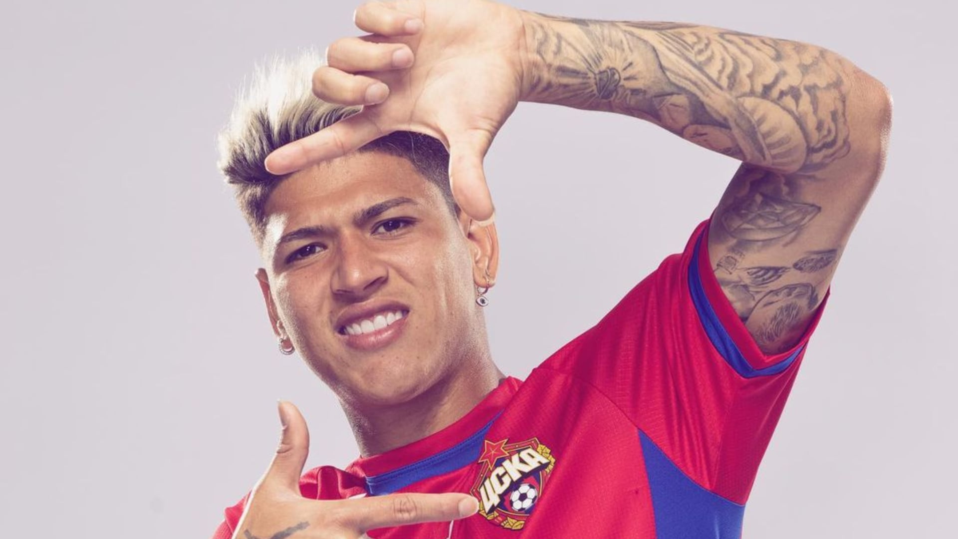 Jorge Carrascal perdió medio diente por un choque en amistoso del CSKA Moscú