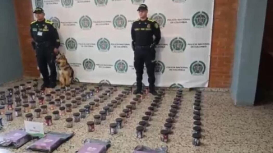 Incautan 35 kilos de marihuana en el aeropuerto El Dorado.