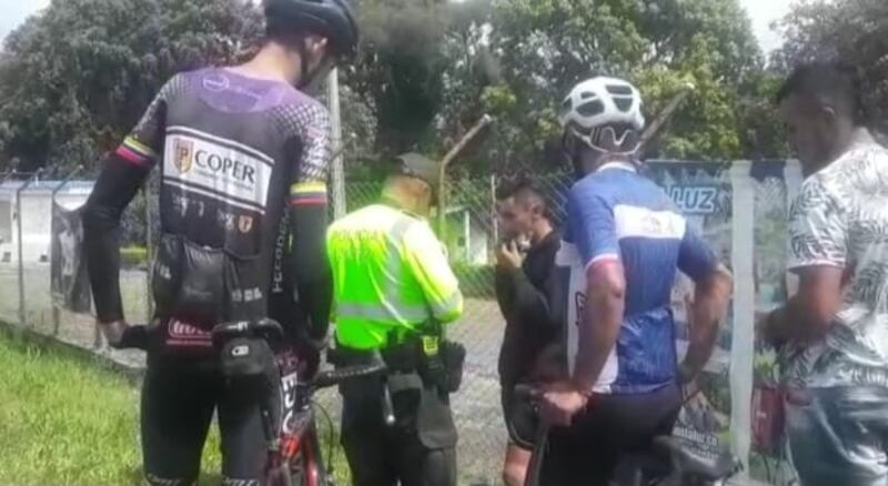 Iván Sosa fue agredido por el conductor de un camión.