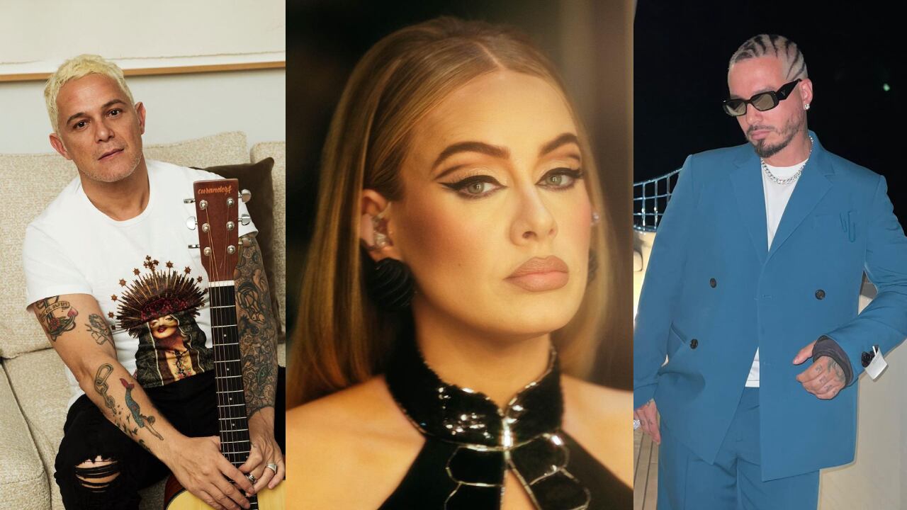 Alejandro Sanz, Adele y J Balvin sufren de depresión y ansiedad.