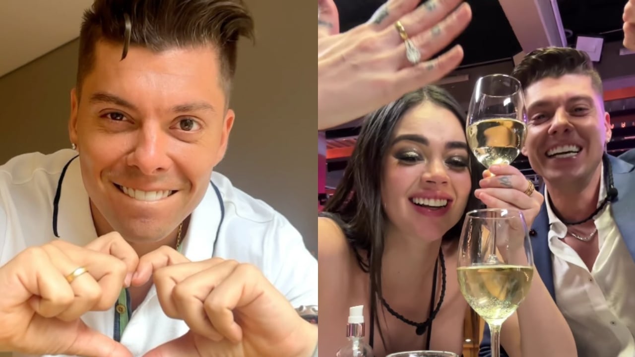 Ignacio Baladán y 'La Segura' se comprometieron en el reality de RCN.