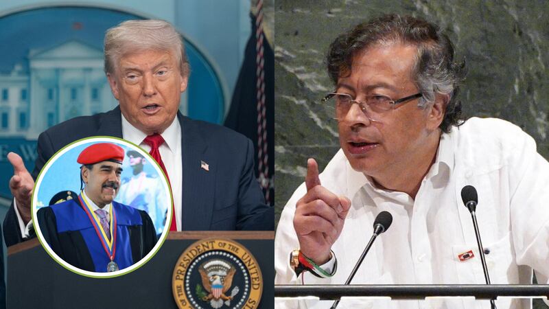 Petro aseguró que la crisis en Venezuela es culpa de Trump y no de Maduro o de Chávez