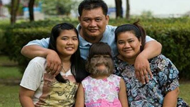 mujer lobo pantallazo tomado de cgtn