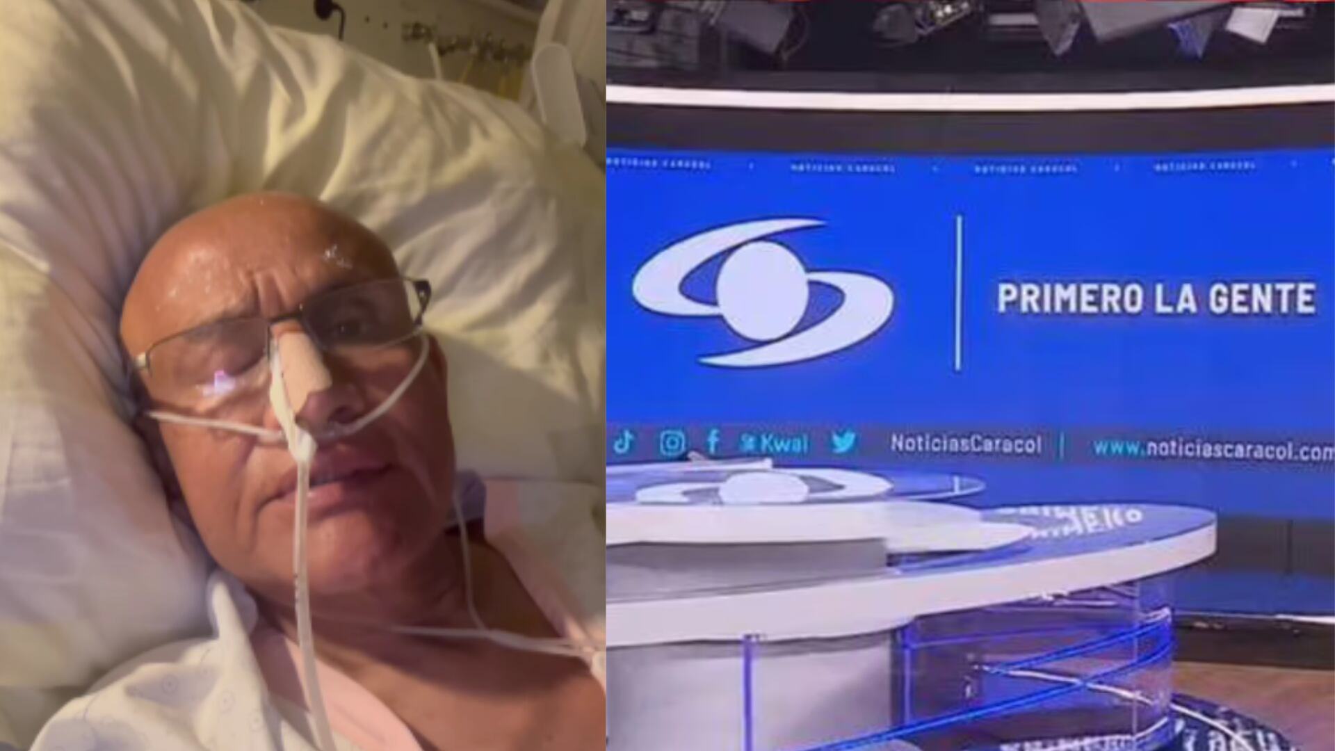 Periodista de Noticias Caracol que sufre cáncer, criticó las EPS en Colombia