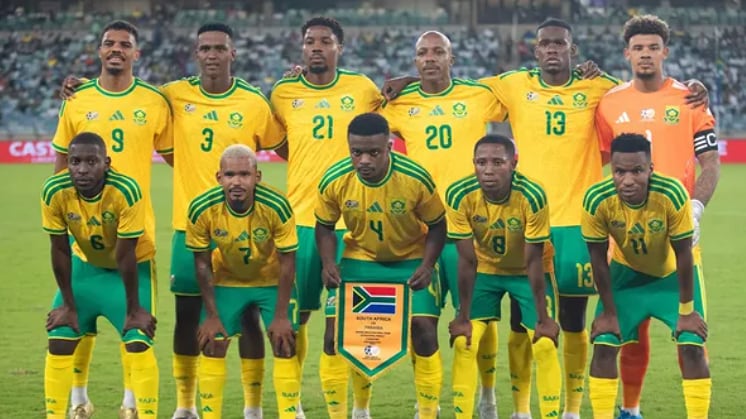 Sudafrica - Foto: Redes sociales de la federación sudafricana de fútbol el 21 de mayo del 2026