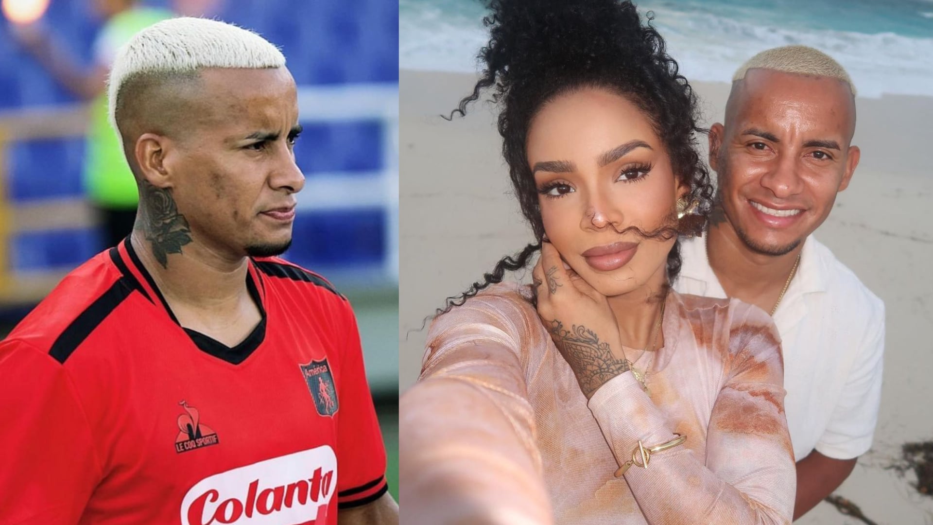 Esposa de Michael Barrios enamoró a los hinchas del América con su impactante belleza