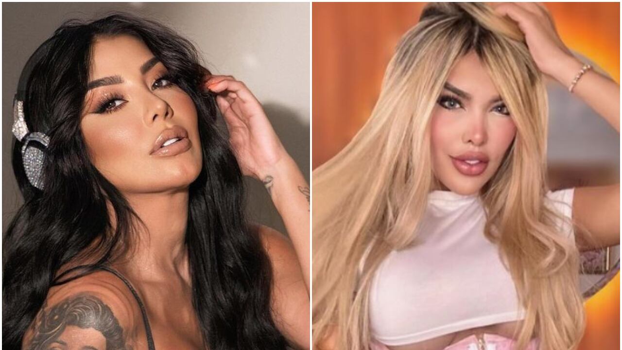 Marcela Reyes y La Barbie Colombiana desde sus redes sociales.