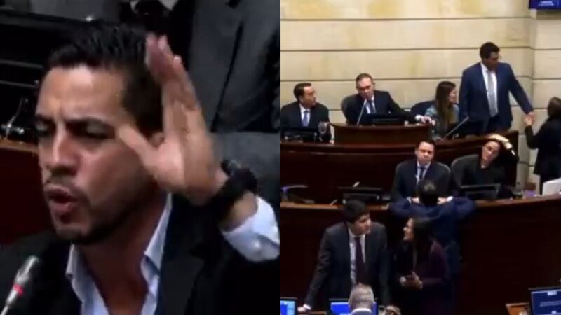“Si quiere me niega el uso de la palabra”: Fuerte discusión entre Alex Flórez y Efraín Cepeda