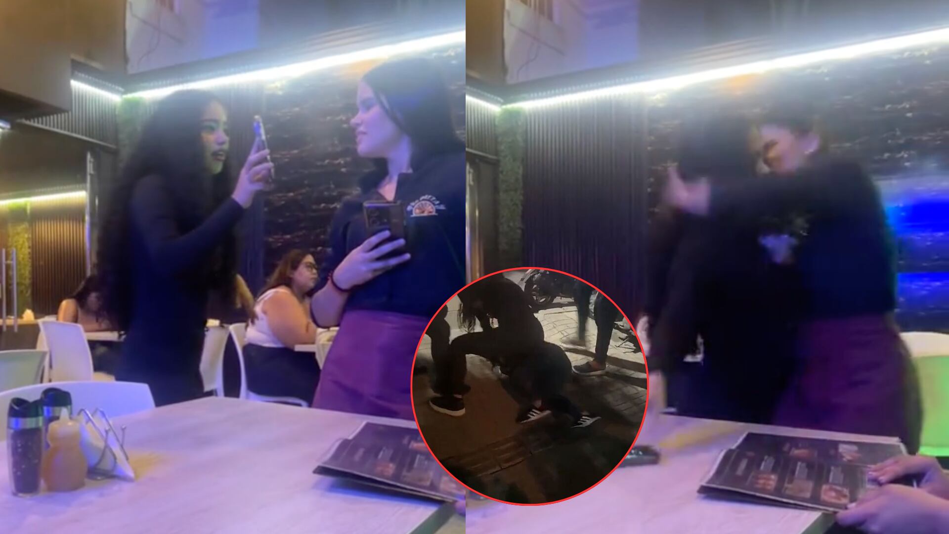 Mesera en Valledupar recibió golpiza por la mujer de un cliente