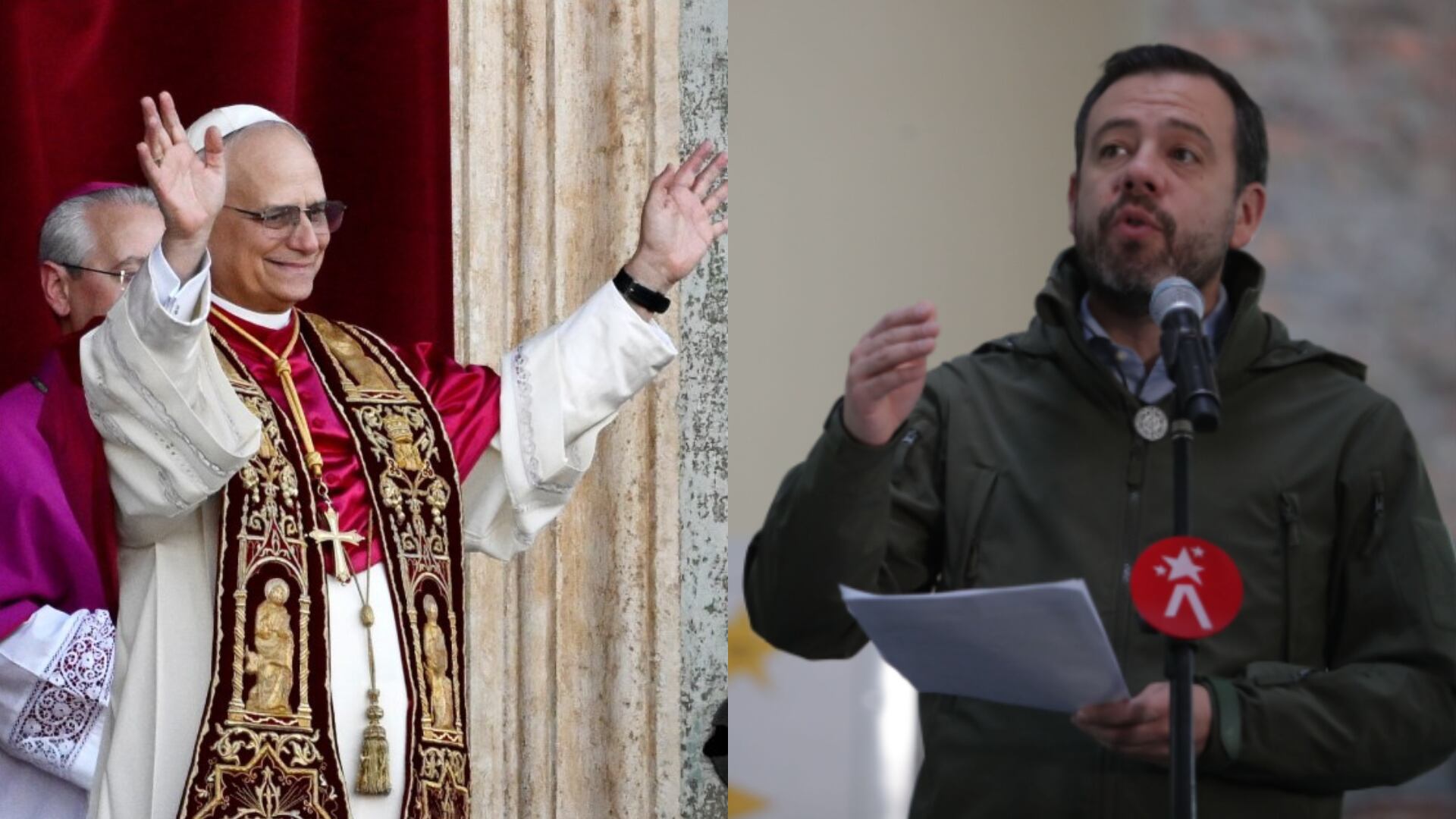 Carlos Fernando Galán también celebró la elección del nuevo papa León XIV