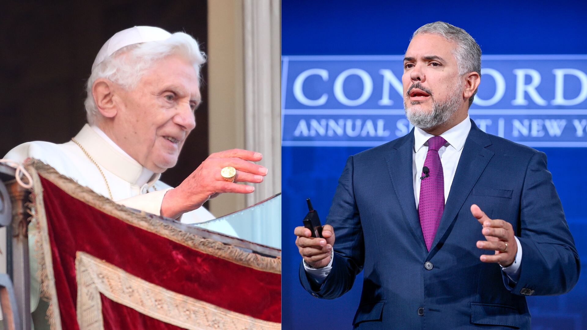 Iván Duque sobre la muerte de Benedicto XVI