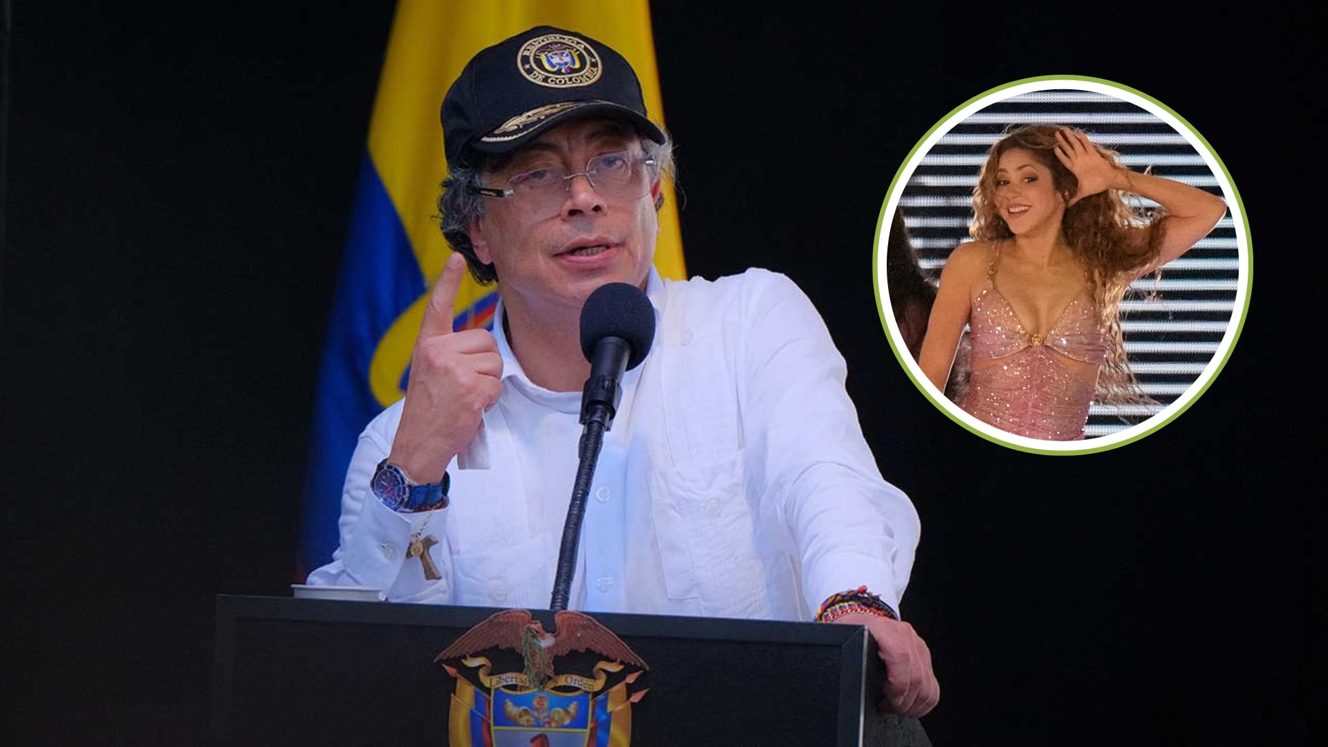 ¿Petro contra Shakira? La frase de la barranquillera que “sacó la chispa” al presidente y desató un lío judicial