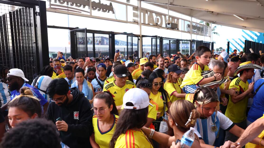 Desmanes en la final de la Copa América