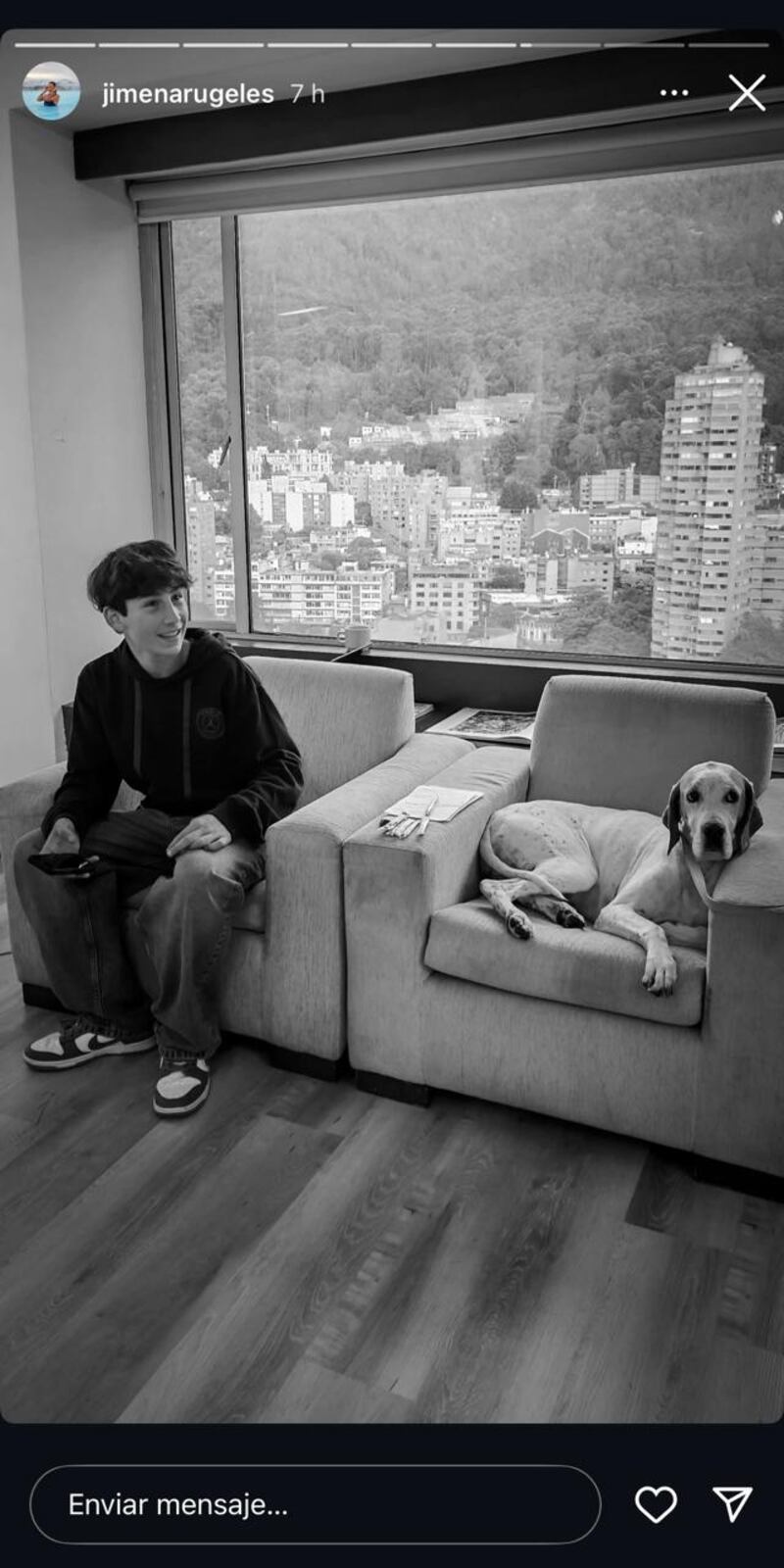 Jimena Rugeles, novia de SImón Brand