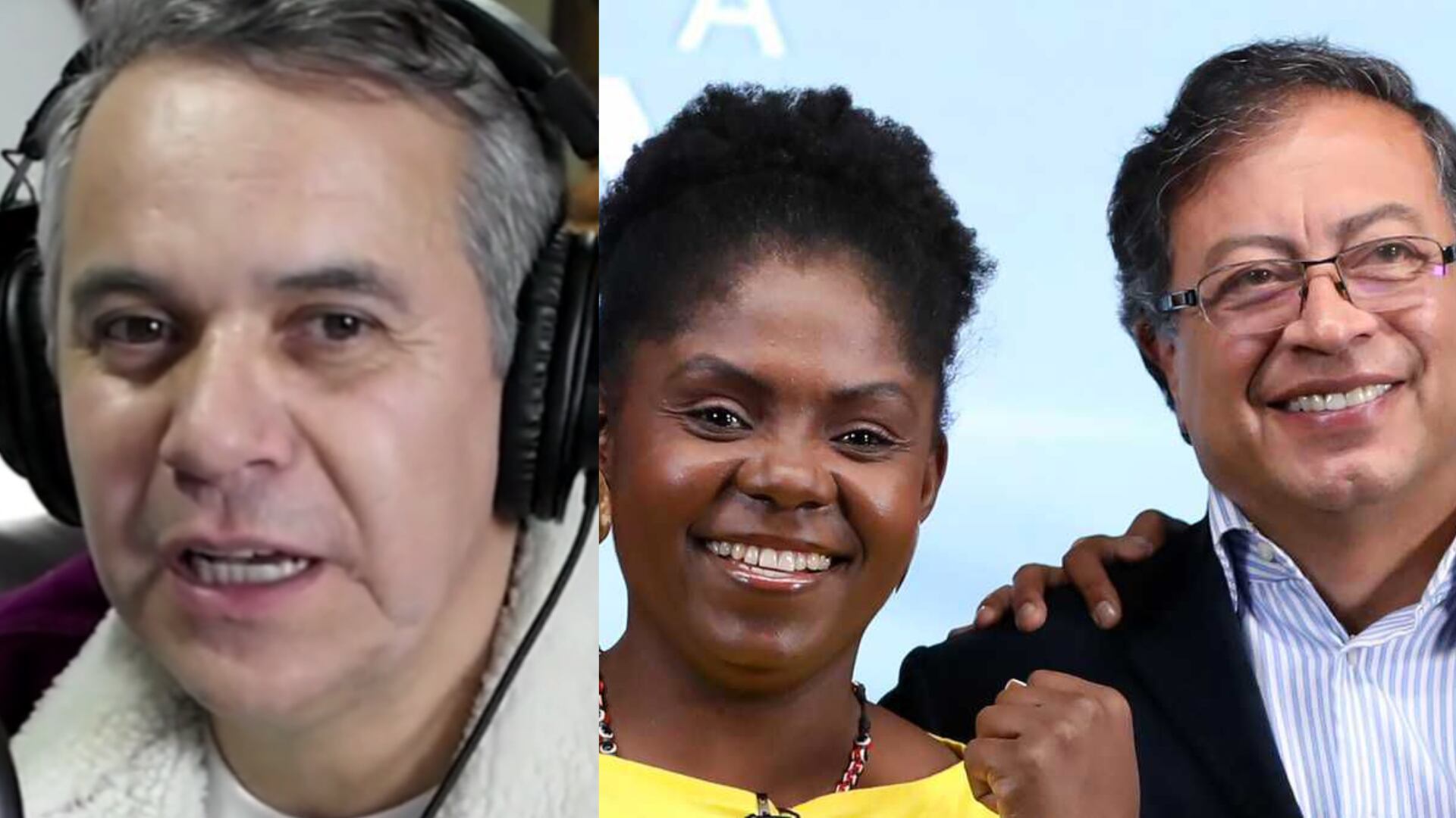 Polilla Sábados Felices y Francia Márquez.