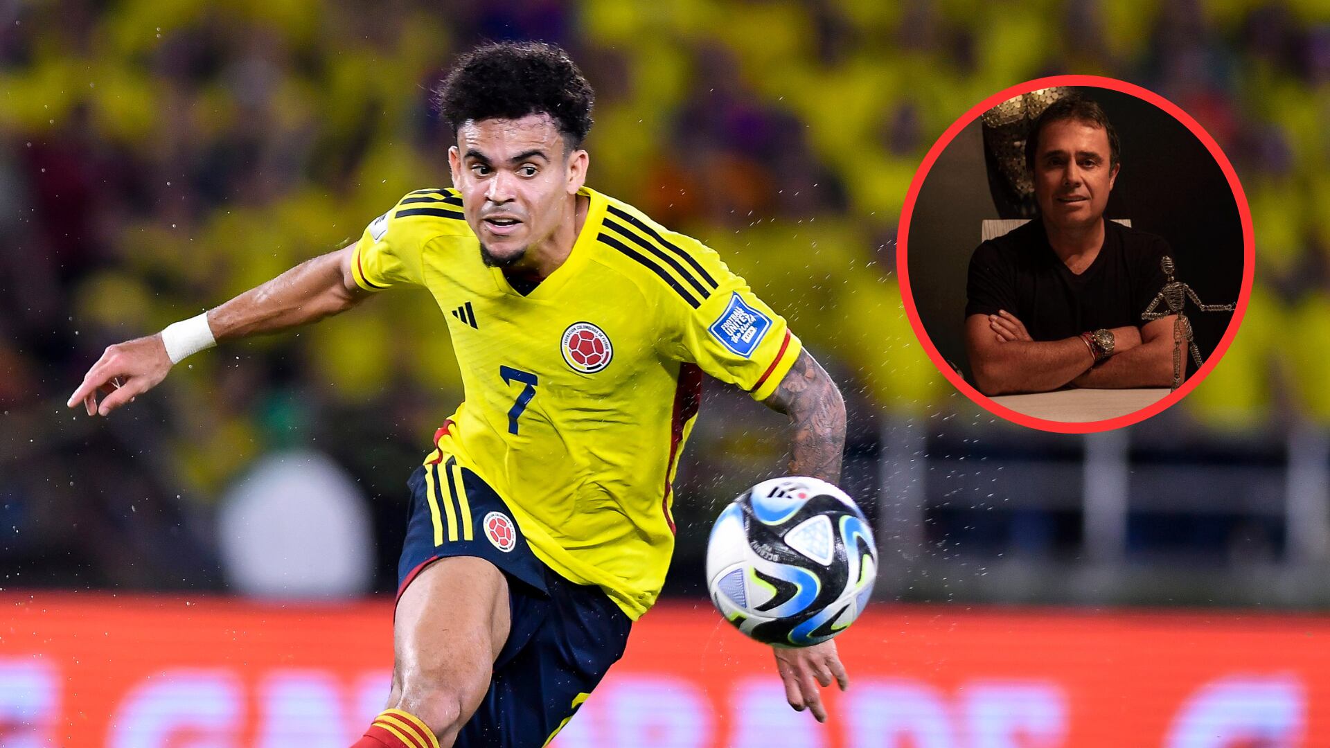 César Augusto Londoño reveló foto de la infancia de Luis Díaz