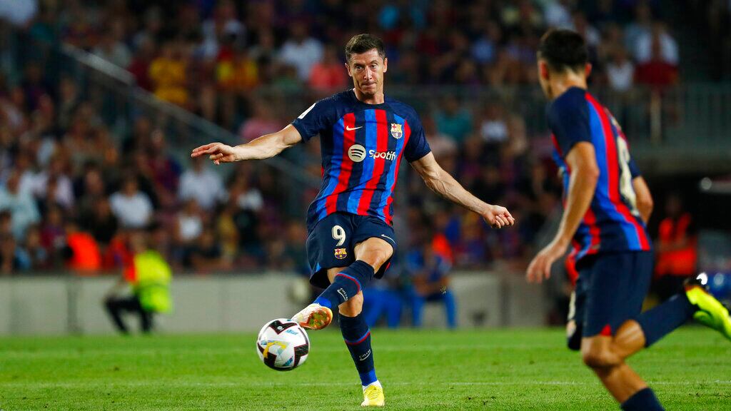Ni Robert Lewandowski pudo darle el triunfo al Barcelona