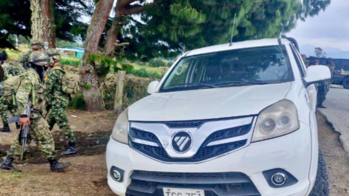 El ejército desarmó retén ilegal a pocas horas del inicio de la COP16 en Cali.