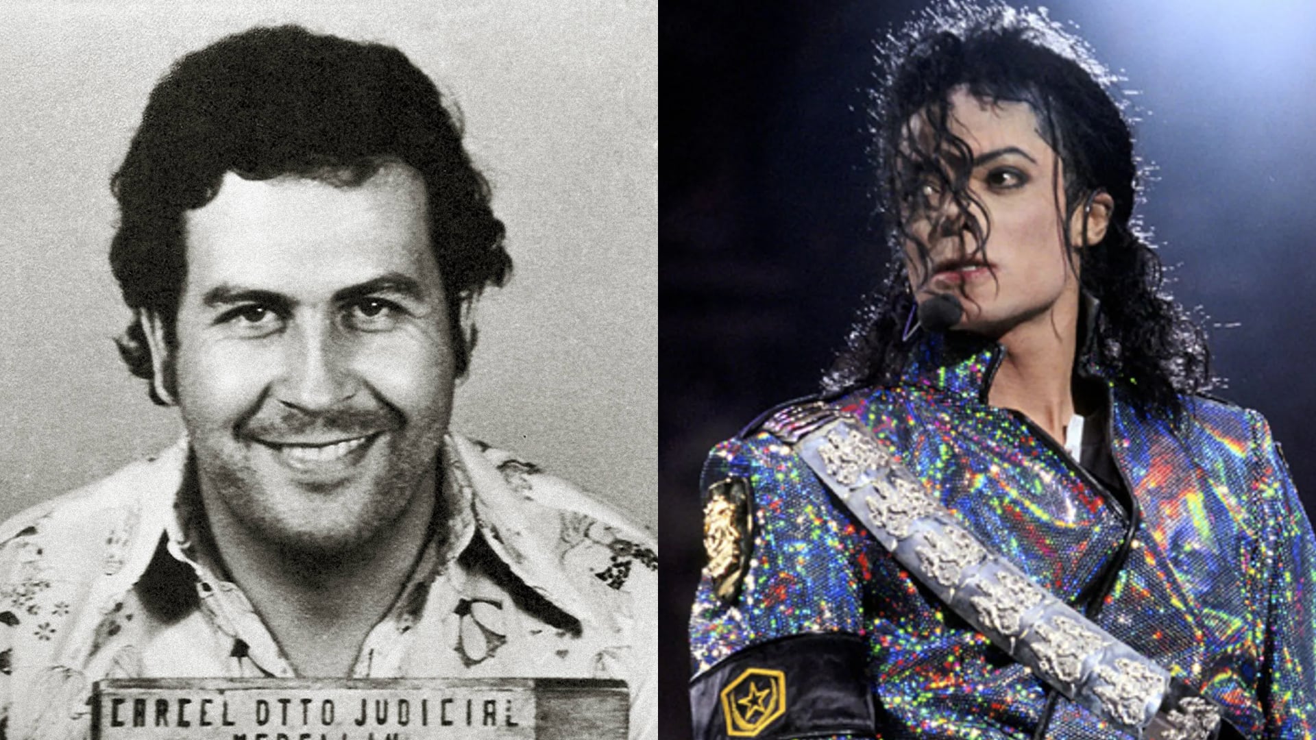 Pablo Escobar y Michael Jackson