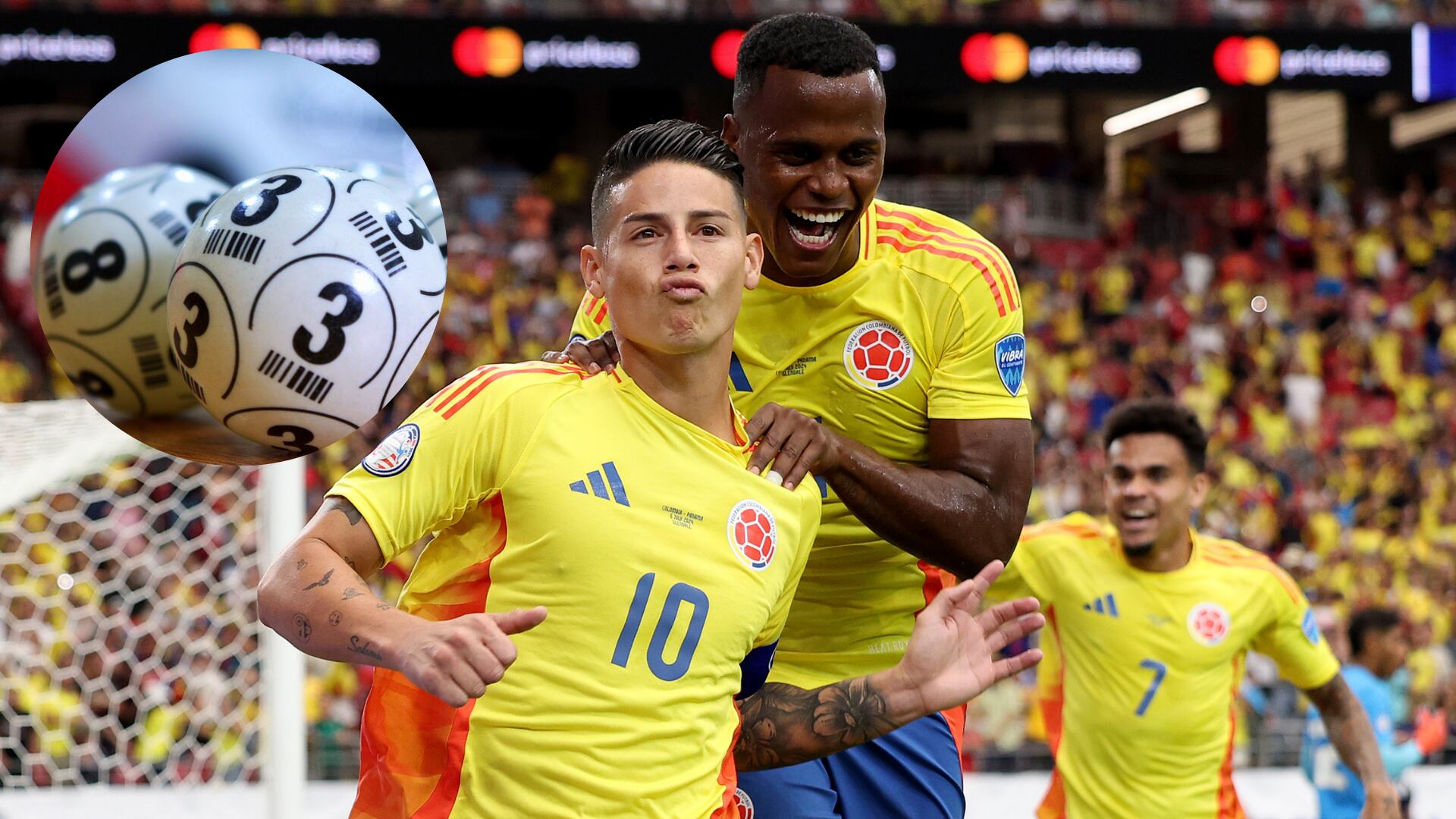 Números de la suerte para el chance y la lotería de la Selección Colombia