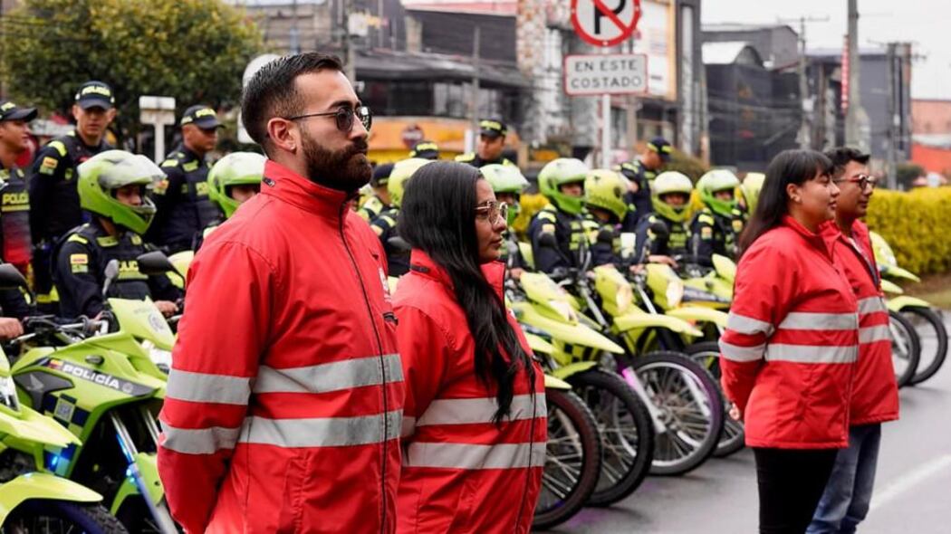 Esquema de seguridad de la Policía Nacional durante el Amor y la Amistad.