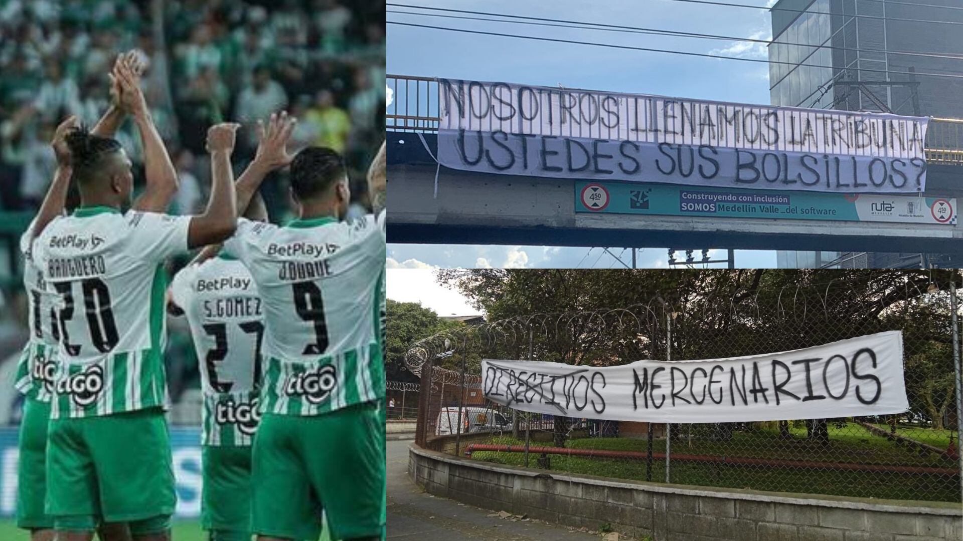 Hinchas de Nacional han hecho saber su descontento por el precio de los abonos.