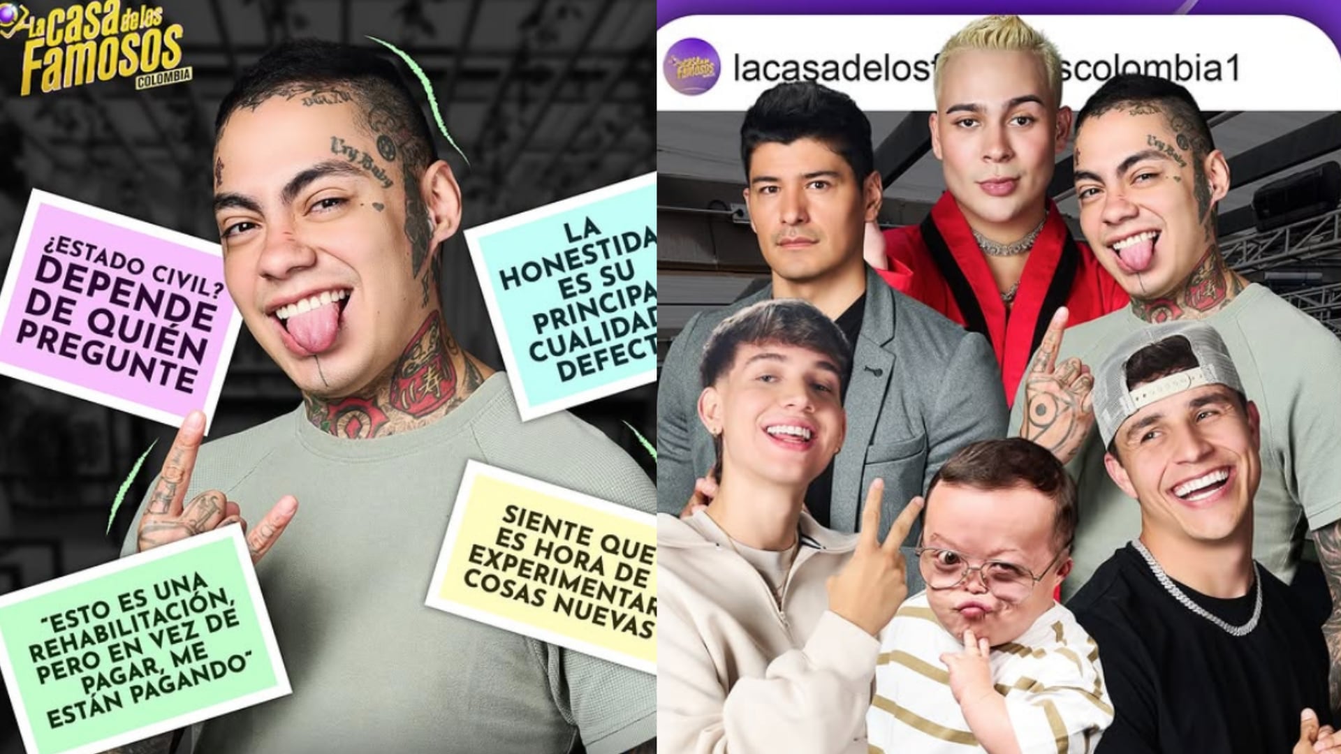 Nicolás Arrieta y los aspirantes a La Casa de los Famosos 3