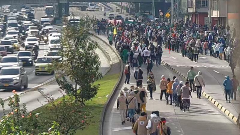 Movilidad a esta hora en Bogotá: manifestaciones en algunos puntos de la ciudad generan retrasos en TransMilenio