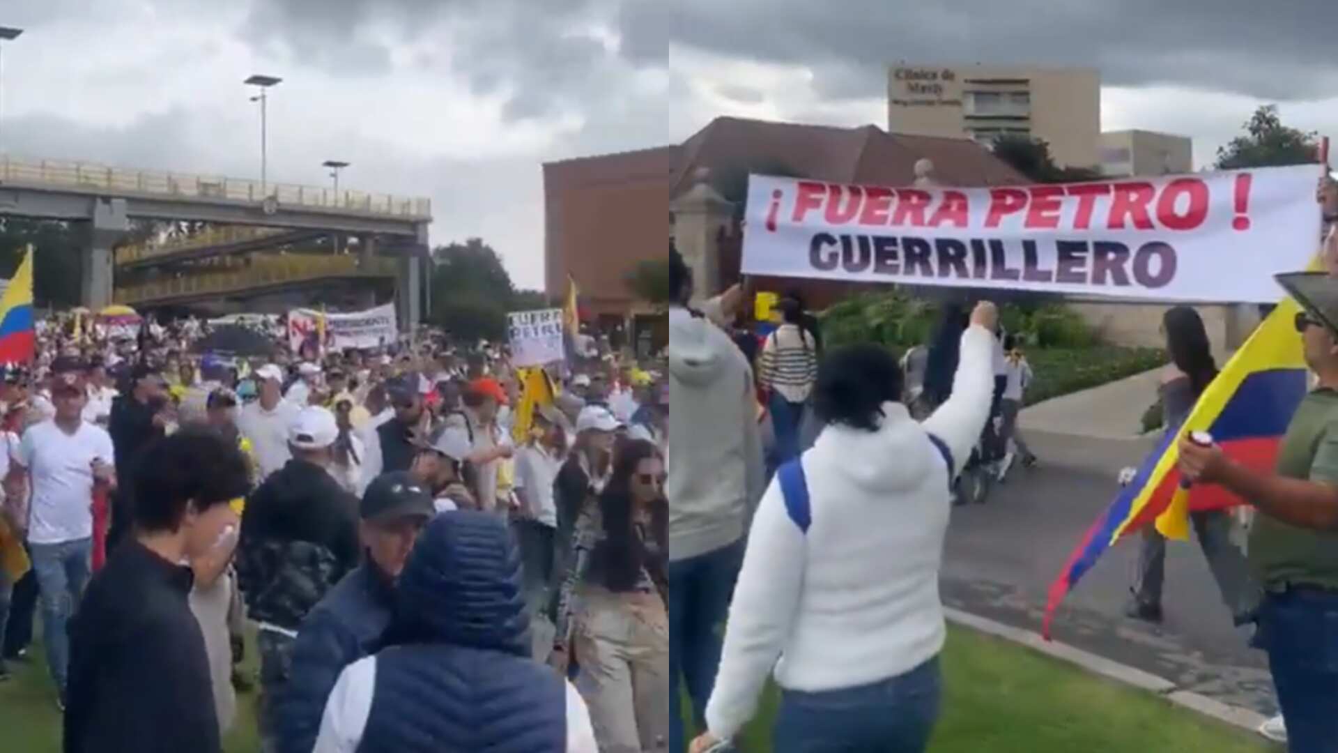 Hasta la casa de Petro llegó el paro de camioneros: bloquearon la entrada al conjunto