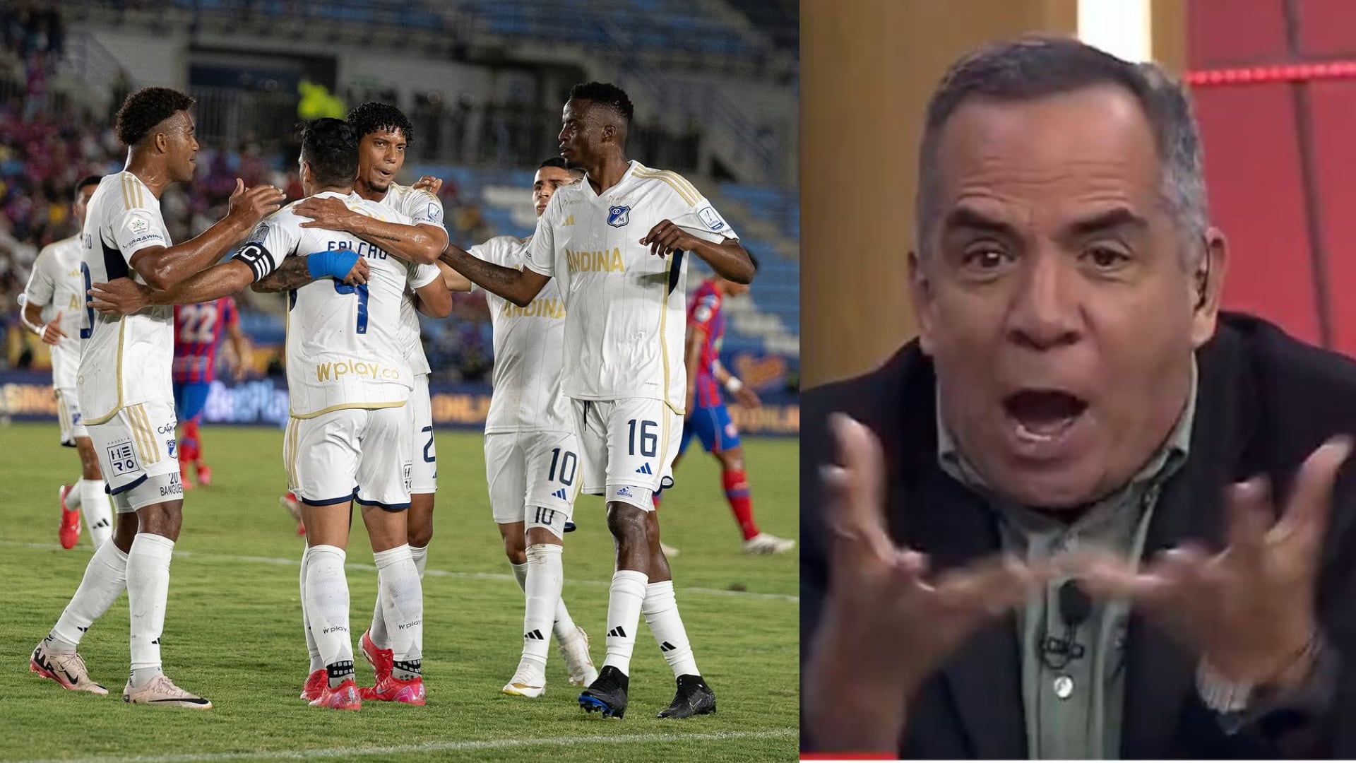 Futbolista de Millonarios se fue de frente contra Luis Arturo y le dio una lección: “Más humildad”