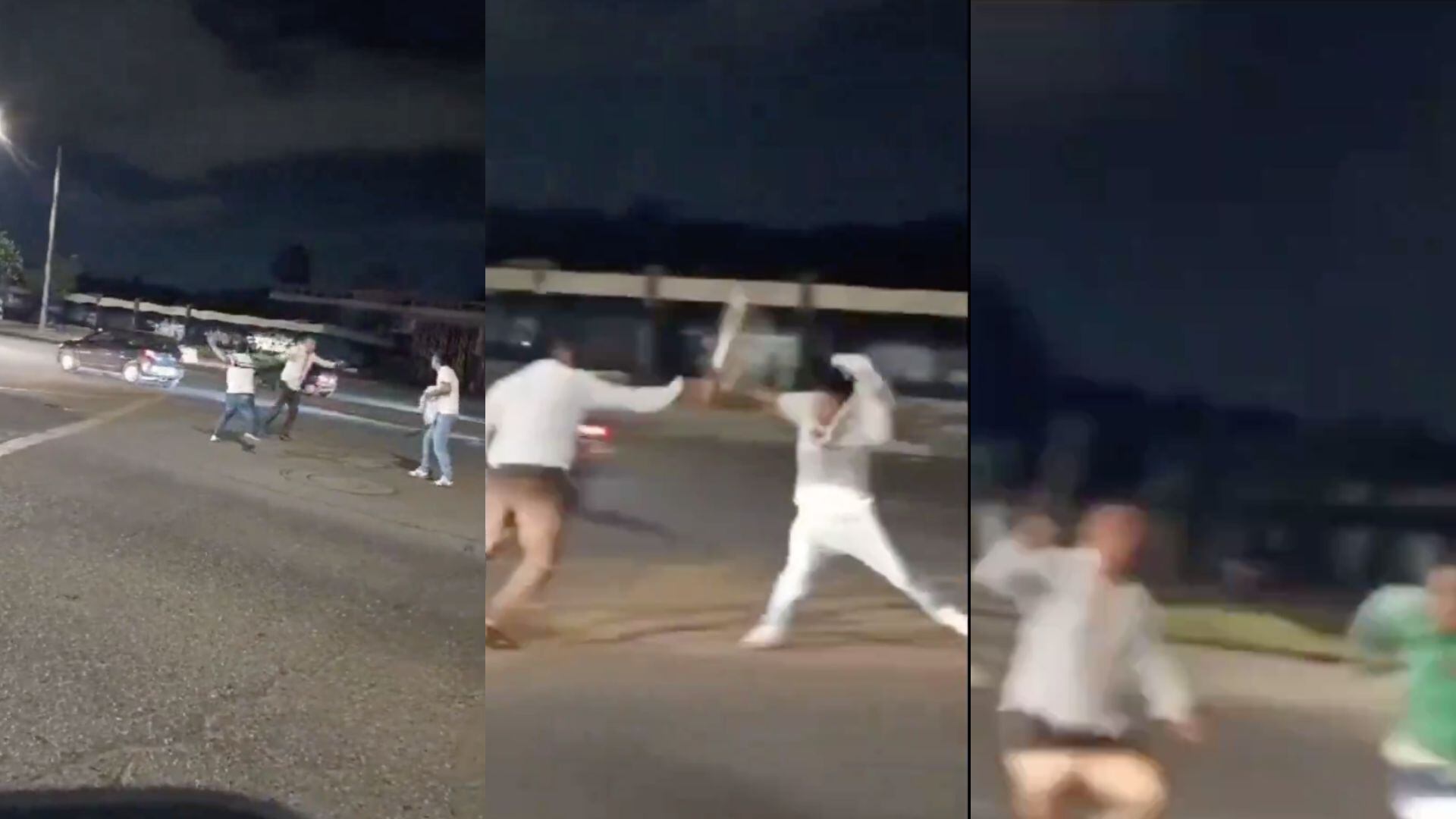 La pelea incluyó un machete