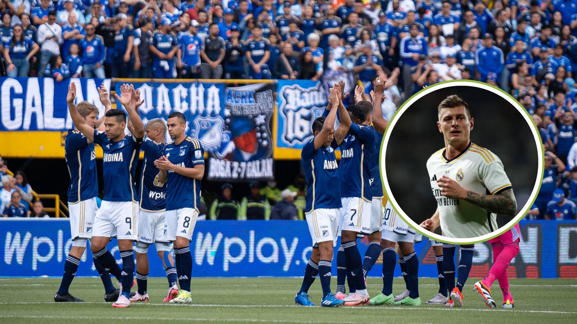 Jugador de Millonarios aseguró que su juego se parece al de Tony Kross y las redes no lo perdonaron