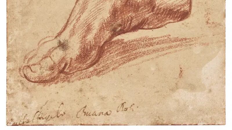 Una pieza hasta ahora desconocida de Miguel Ángel Buonarroti se vendió por la cifra asombrosa de 27,2 millones de dólares en Christie’s, en Nueva York. Foto: Christie's.