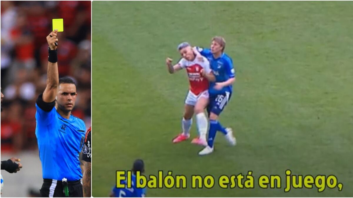 Audios VAR codazo Llinas