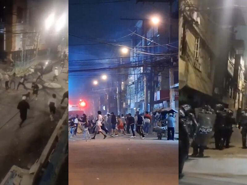 Video: fuertes disturbios se presentaron en Suba debido a que residentes quisieron linchar a presunto violador