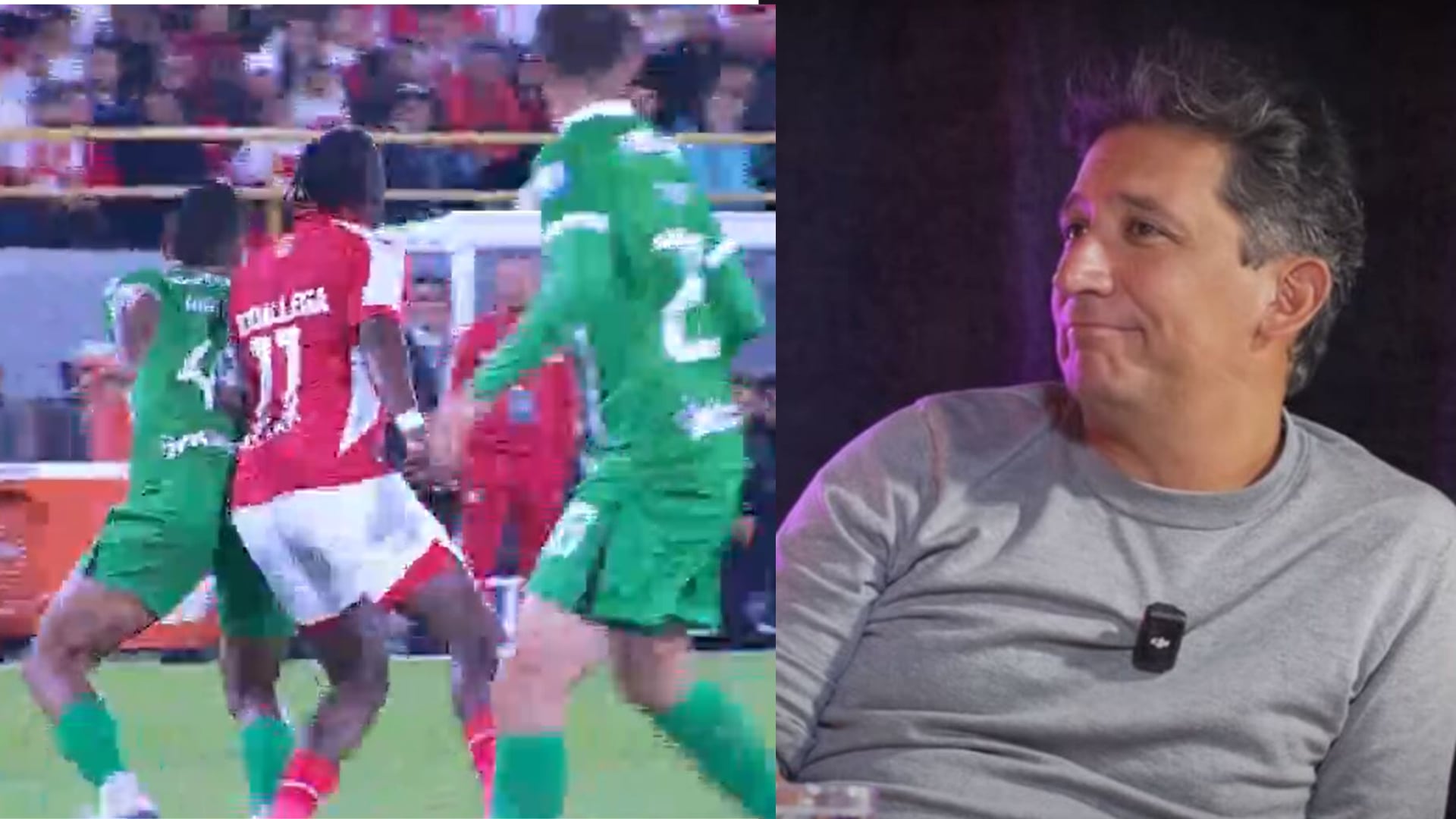 Hasta Antonio Casale salió a criticar el arbitraje tras las polémicas en Santa Fe vs Atlético Nacional