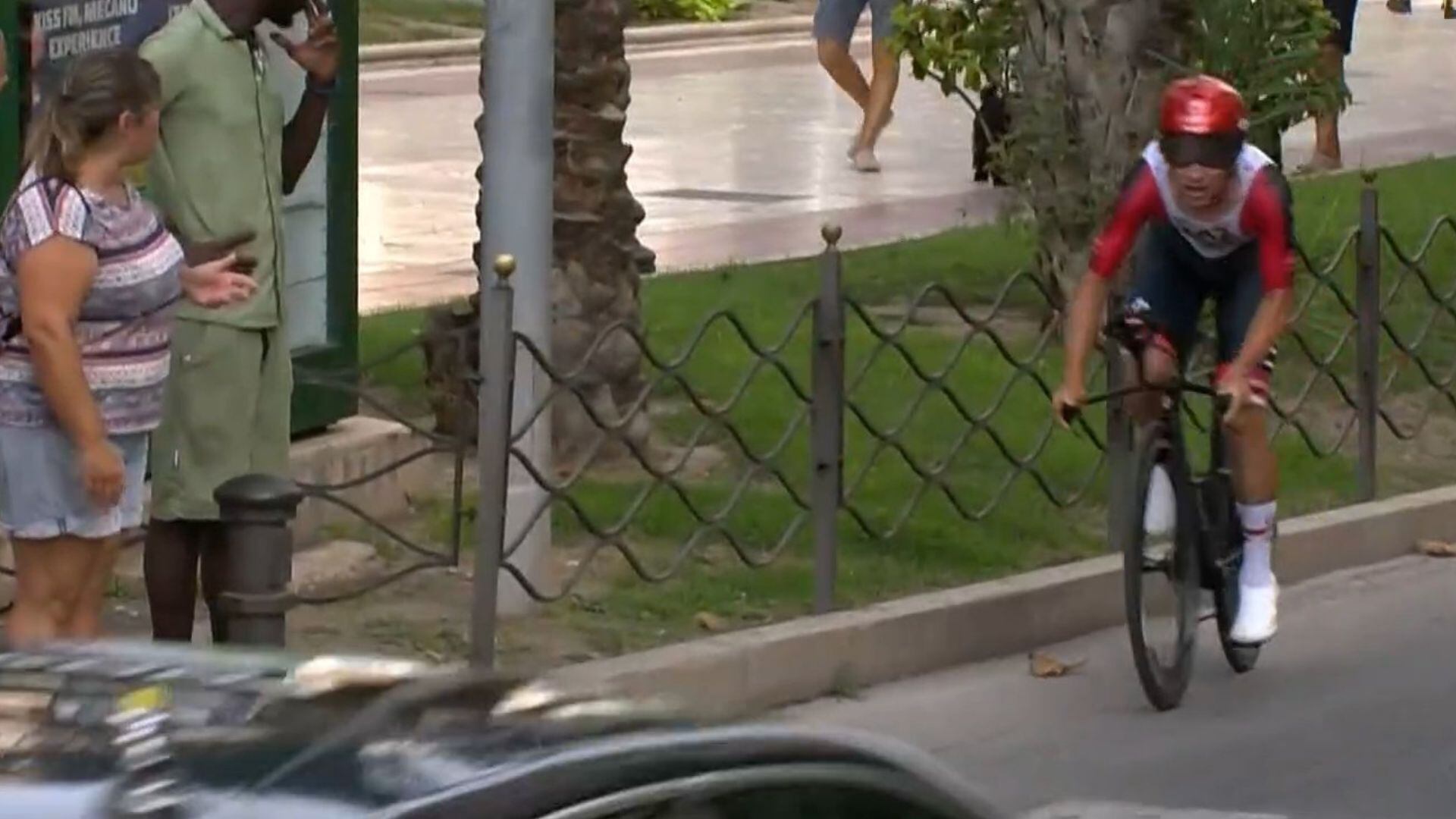 Joao Almeida cometió un increíble error en la contrarreloj individual de La Vuelta.