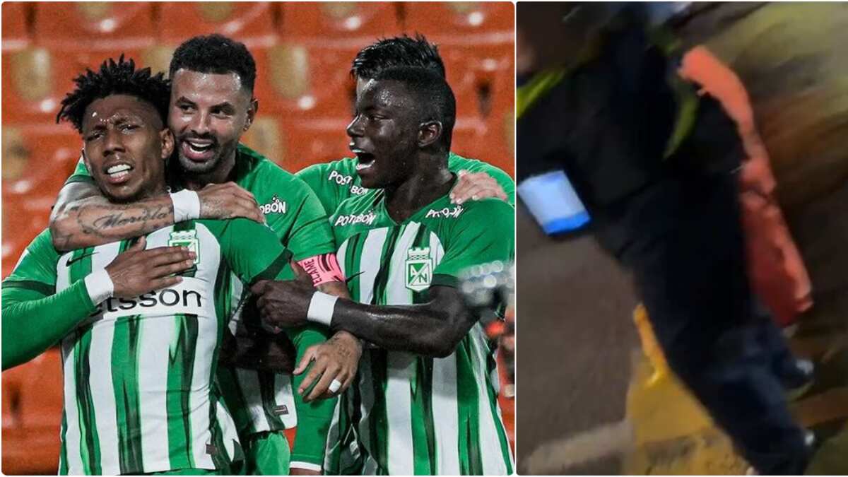 Marino Hinestroza, de Nacional, se ‘agarró’ con guarda de tránsito y todo se vio en vivo