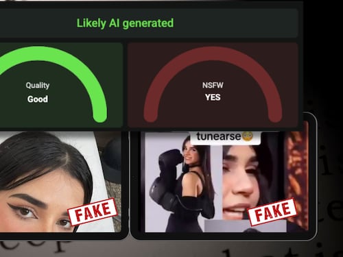 Influencer mexicana enfrenta el miedo de todas: Desnudos hechos con IA se viralizan en redes